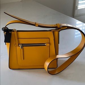 Smythson bond crossbody leather bag NEW never used